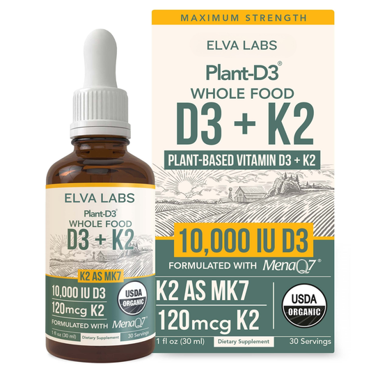 Organic Plant D3 + K2 Vitamin