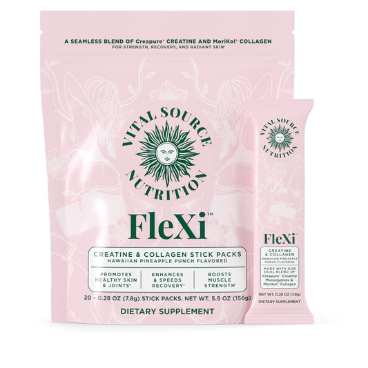 Elva Labs® Flexi Creatine & Collagen Stick Packs