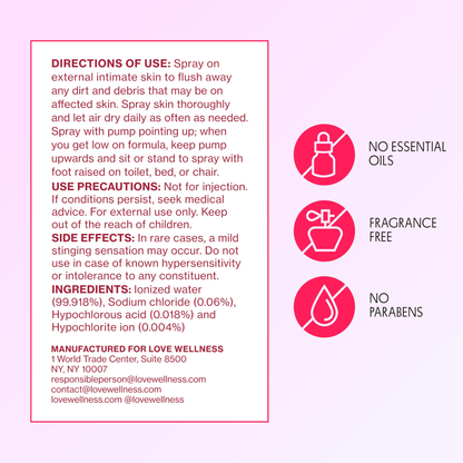 Intimate Skin Support Spray